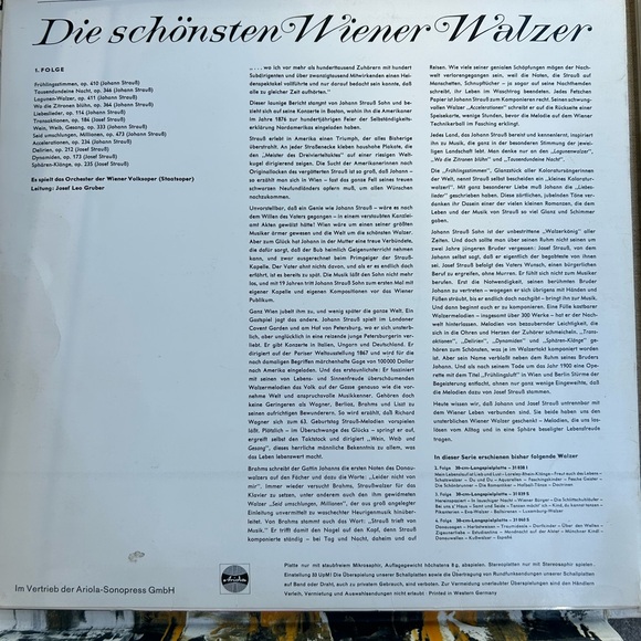 vintage waltz vinyl record - Picture 2 of 6